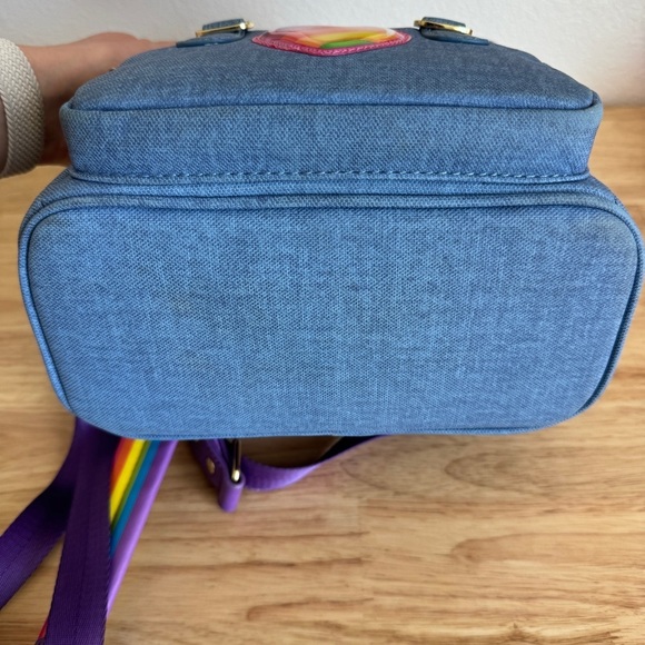 Loungefly X Lisa Frank Painter Panda Bear Rainbow Backpack - Picture 4 of 10